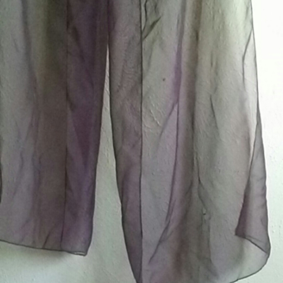 Sheer long scarf - Picture 2 of 6